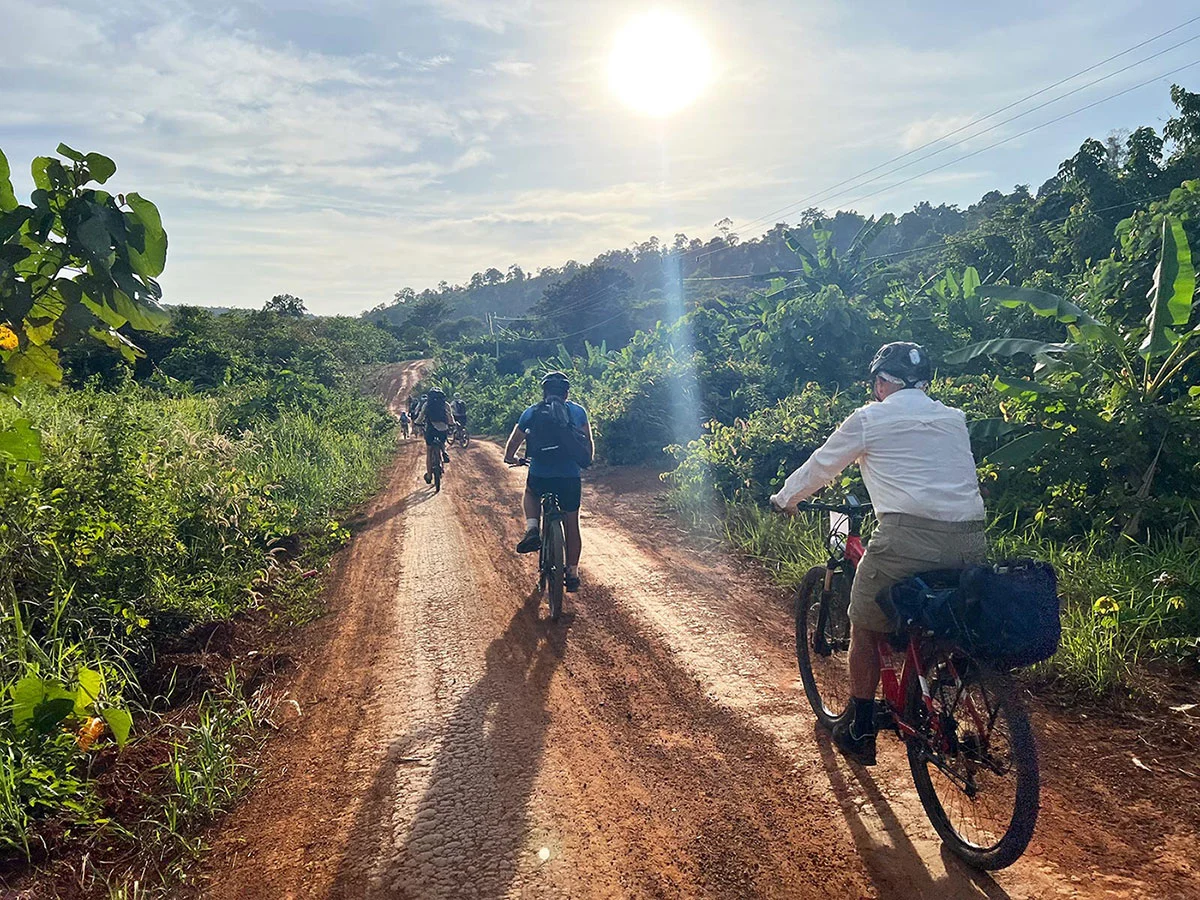 Cycling in Siem Reap